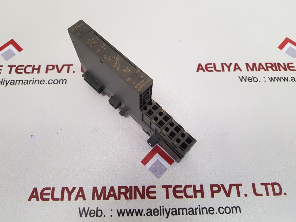 Siemens 6es7 138-4dc00-0ab0 positioning module with 6es7 193-4cb30-0aa0 base