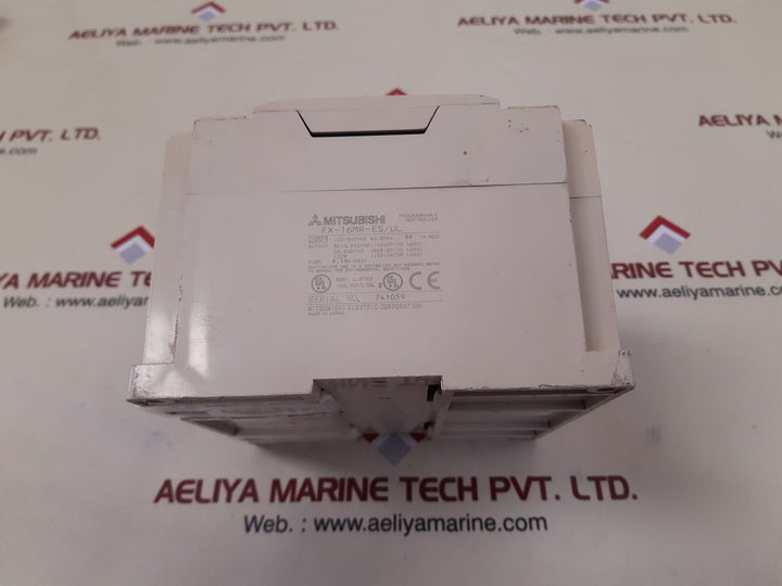 Mitsubishi fx-16mr-es/ul power supply 100-240vac 50/60hz