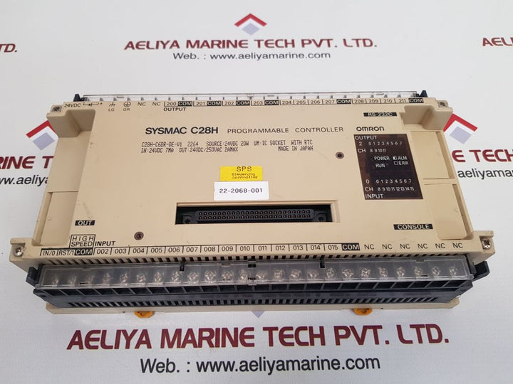 Omron c28h-c6dr-de-v1 programmable controller