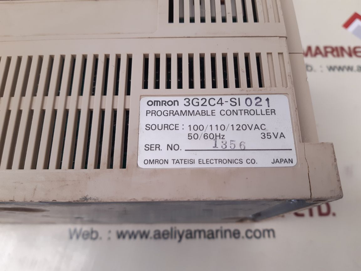 Omron 3g2c4-si021 programmable controller