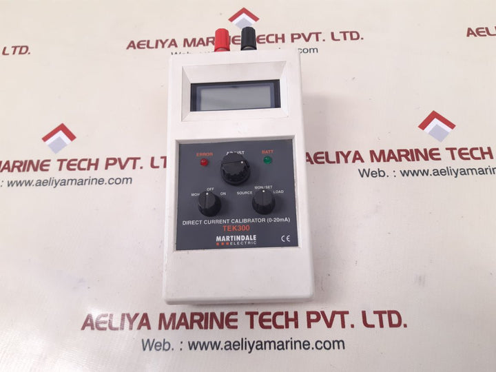 Martindale tek300 direct current calibrator