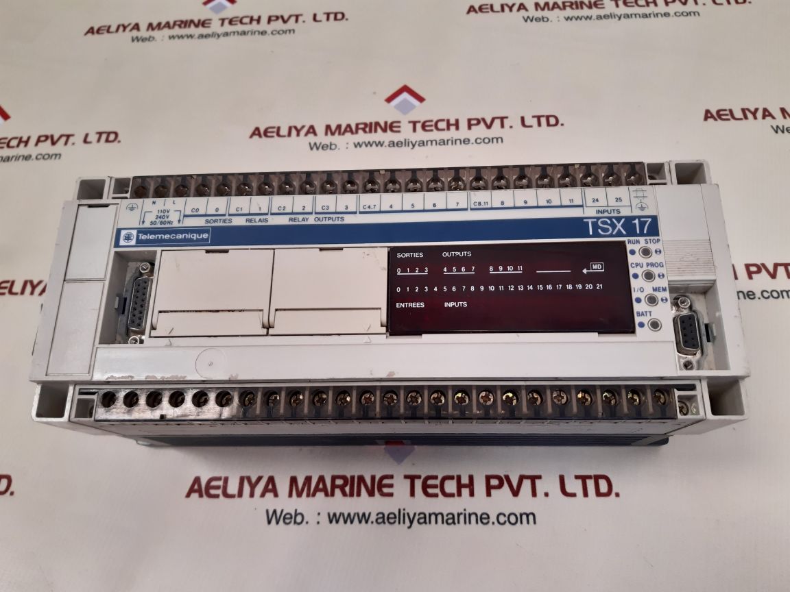 Telemecanique/schneider tsx 17 tsx1723428 plc module pv:17