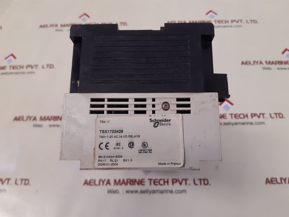 Telemecanique/schneider tsx 17 tsx1723428 plc module pv:17