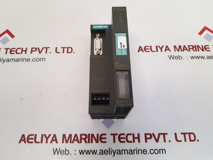 Siemens simatic s7 6es7 151-1aa02-0ab0 interface module