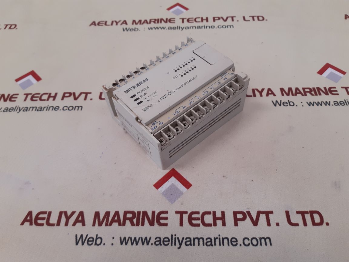 Mitsubishi melsec fx0-14mt-dss transistor unit
