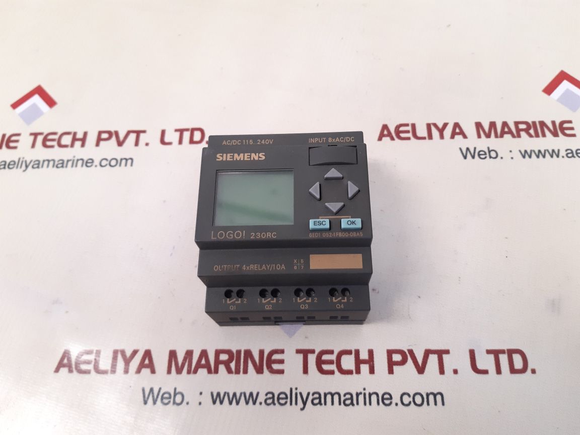 Siemens 6ed1 052-1fb00-0ba5 logic module
