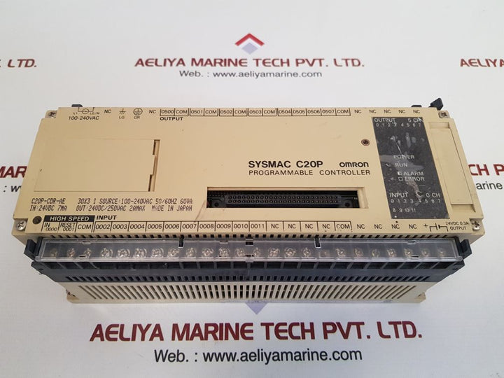 Omron c20p-cdr-ae programmable controller