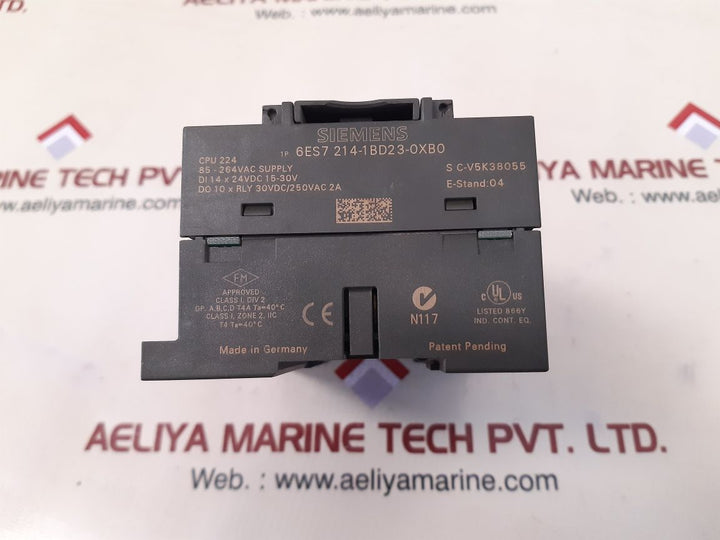 Siemens simatic s7-200 6es7 214-1bd23-0xb0 controller