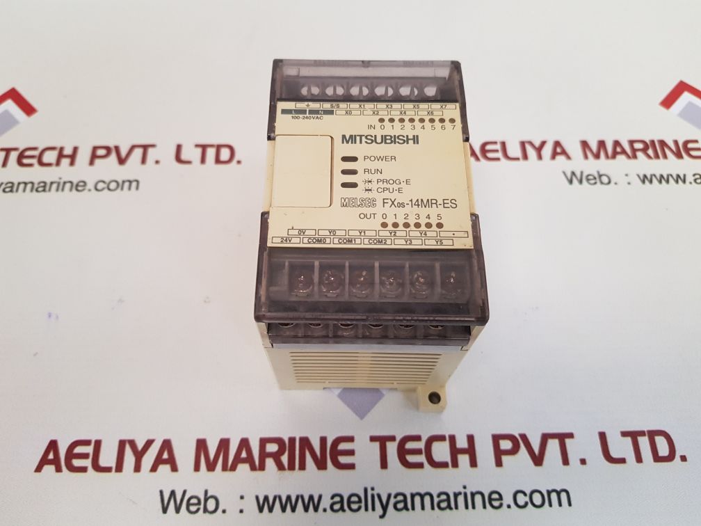Mitsubishi melsec fx0s-14mr-es programmable controller