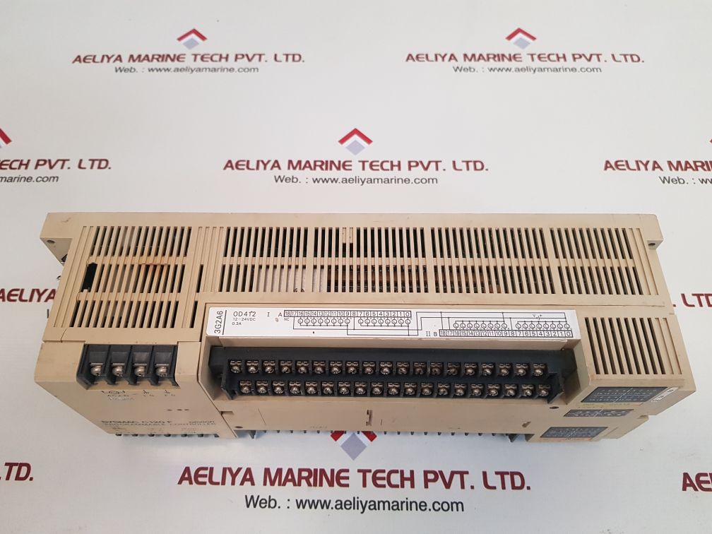Omron sysmac c120 f programmable controller 3g2c4-cpua6