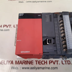 Mitsubishi melsec q61p-a2,q02hcpu,q68davn,qd75p4,qd75p2,qj61bt11n module rack