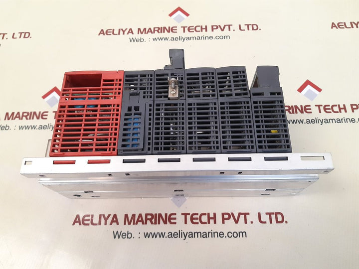 Mitsubishi melsec q61p-a2,q02hcpu,q68davn,qd75p4,qd75p2,qj61bt11n module rack