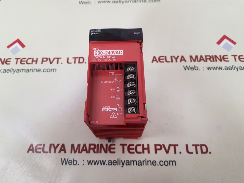 Mitsubishi q61p-a2 power supply unit 200-240vac