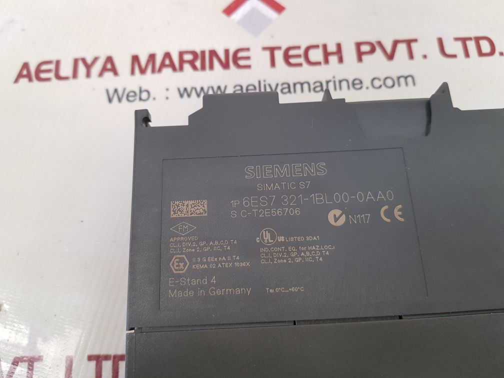 Siemens 6es7 321-1bl00-0aa0 digital input module