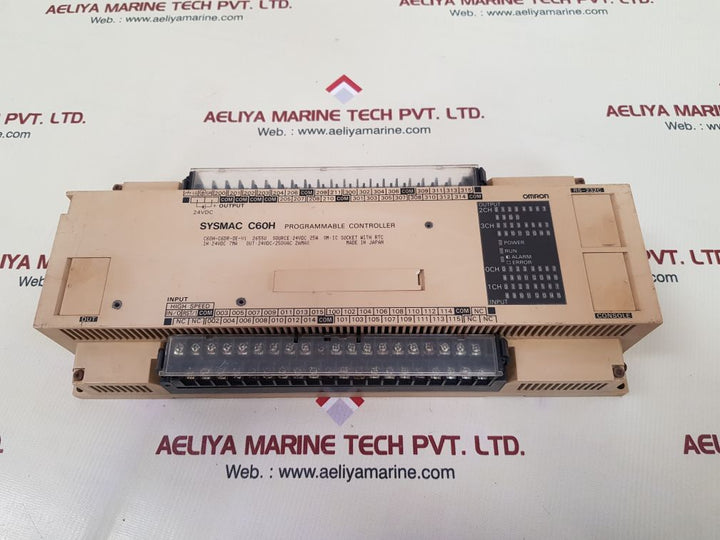 Omron sysmac c60h programmable controller c60h-c6dr-de-v1
