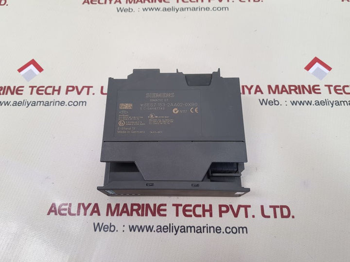 Siemens 6es7 153-2aa02-0xb0 simatic et 200m interface module