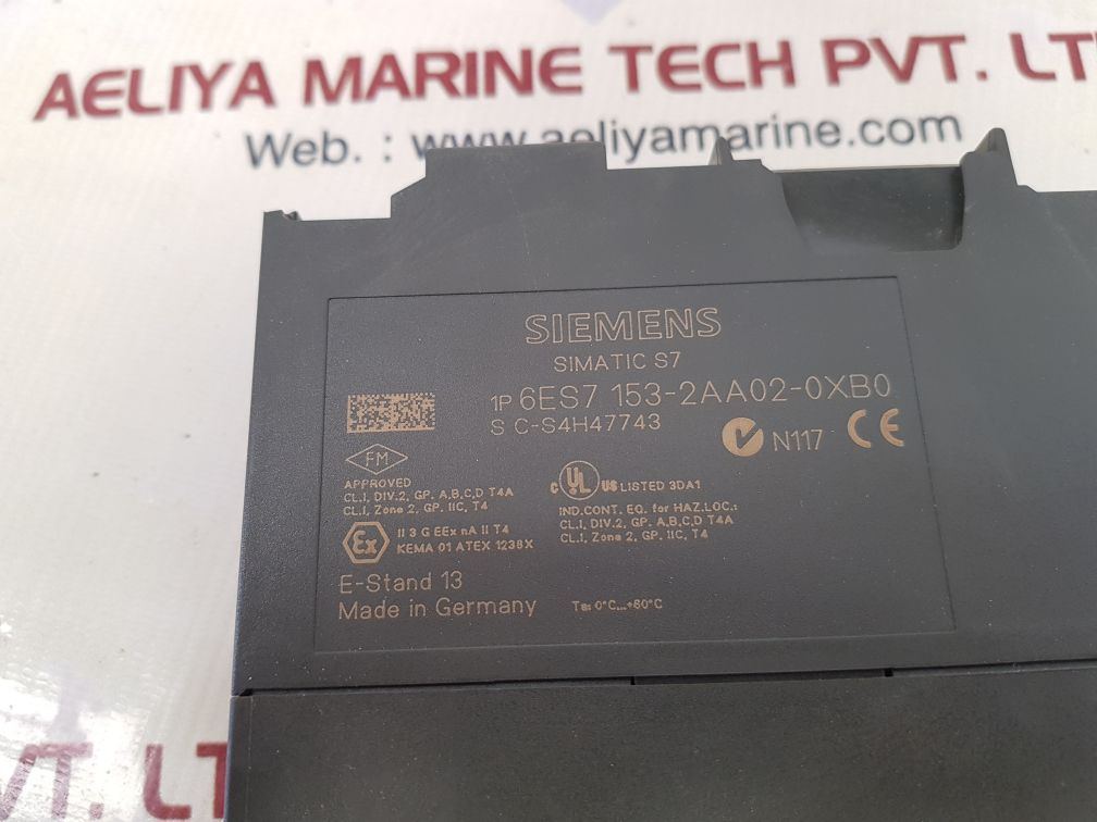 Siemens 6es7 153-2aa02-0xb0 simatic et 200m interface module