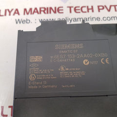 Siemens 6es7 153-2aa02-0xb0 simatic et 200m interface module