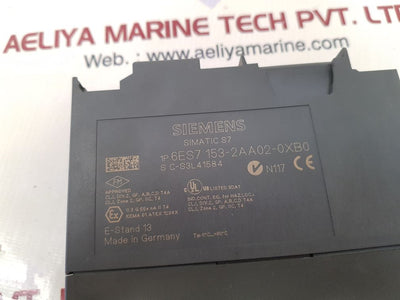 Siemens 6es7 153-2aa02-0xb0 simatic et 200m interface module im153-2