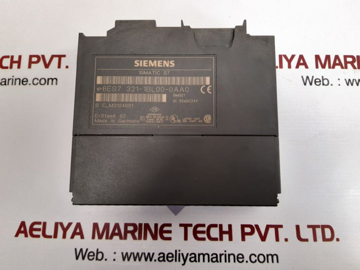 Siemens 6es7 321-1bl00-0aa0 simatic s7 digital input module