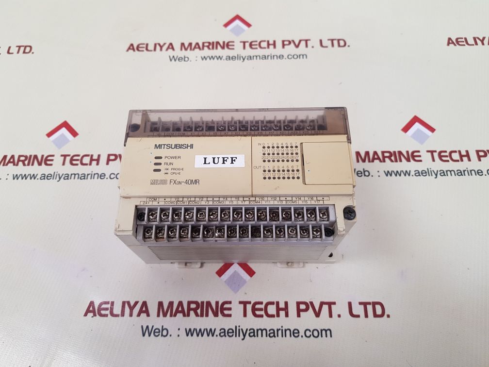 Mitsubishi melsec fx0n-40mr programmable controller