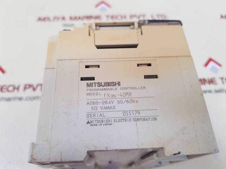 Mitsubishi melsec fx0n-40mr programmable controller