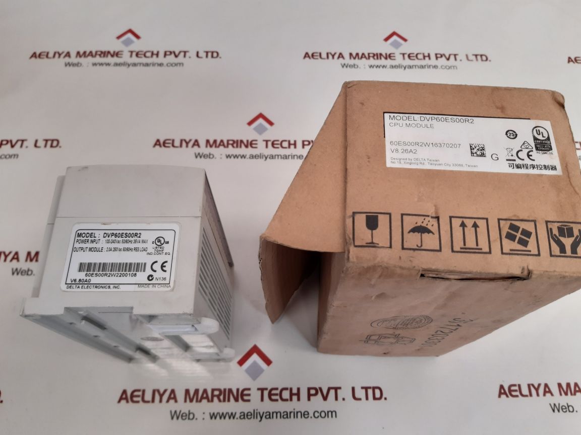 Delta dvp60es00r2 programmable controller +24v