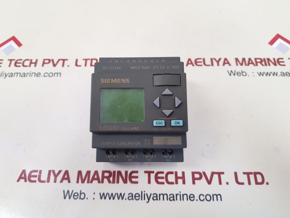 Siemens 6ed1 052-1md00-0ba4 logic module USed