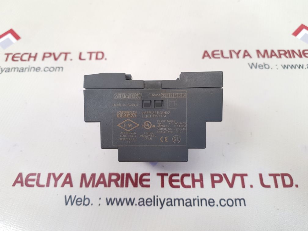 Siemens 6ep1331-1sh02 power supply ac 100-240v