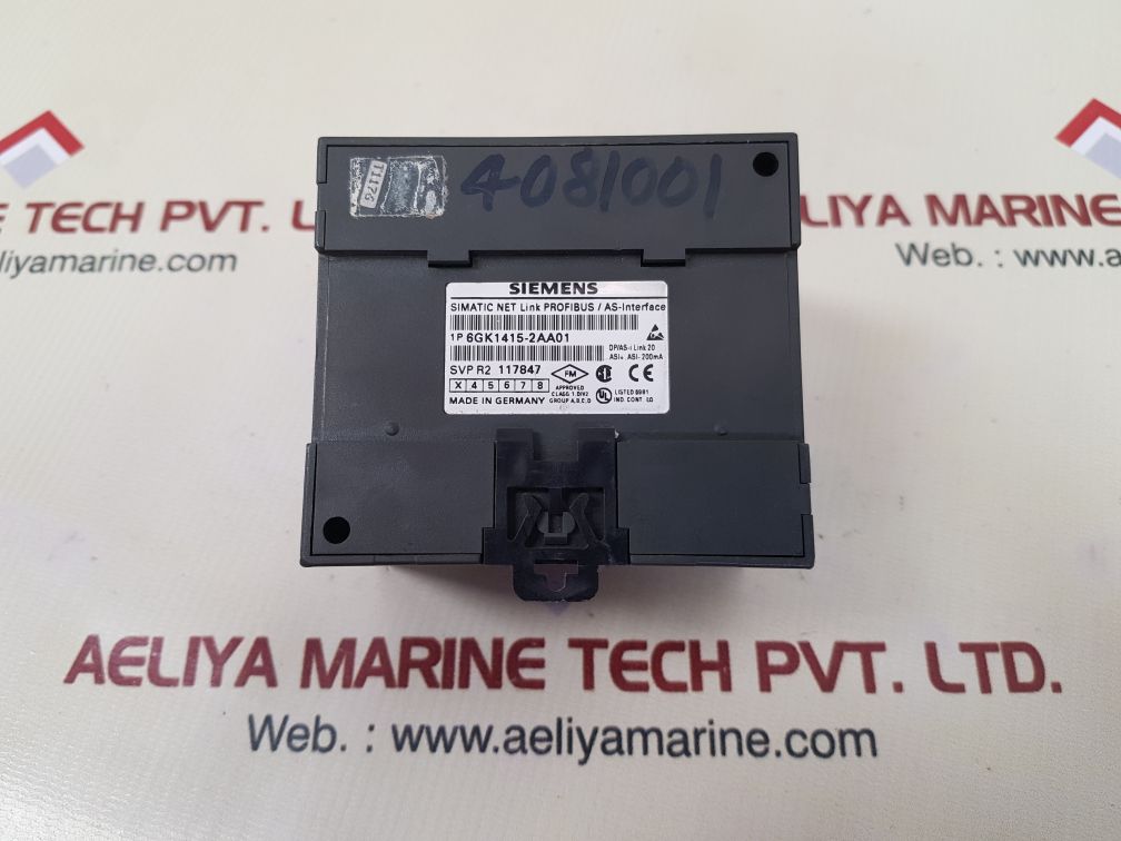 Siemens 6gk1 415-2aa00 dp/as-interface link 20 6gk1415-2aa01