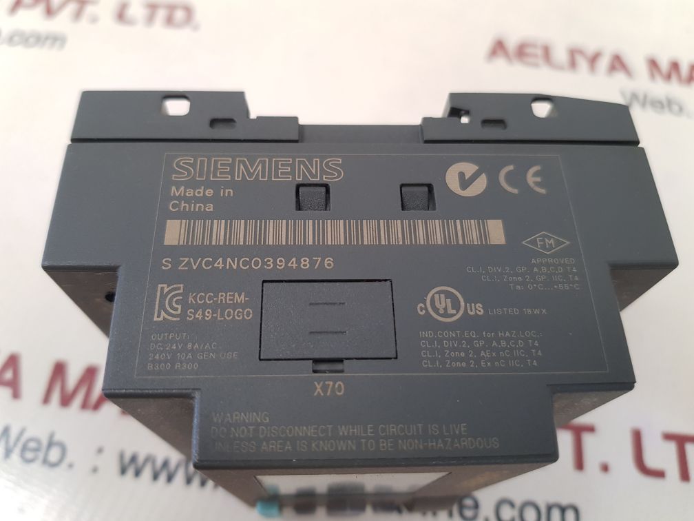 Siemens 6ed1 052-1md00-0ba6 logic module