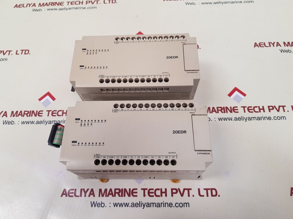 Omron cpm1-20edr i/o unit