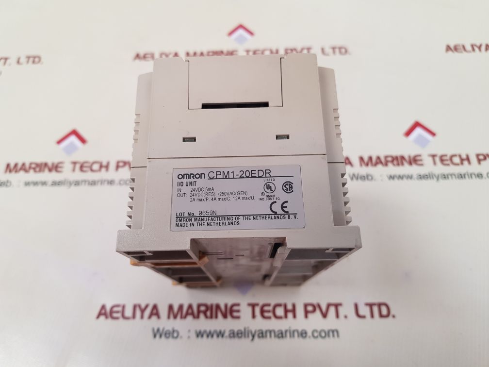 Omron cpm1-20edr i/o unit