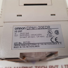 Omron cpm1-20edr i/o unit