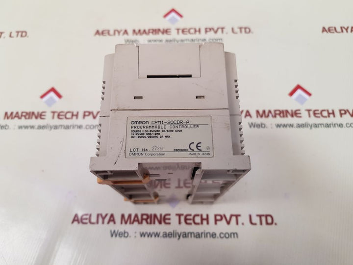Omron cpm1-20cdr-a programmable controller