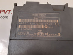 Siemens simatic s7 6es7 321-7bh00-0ab0 input module
