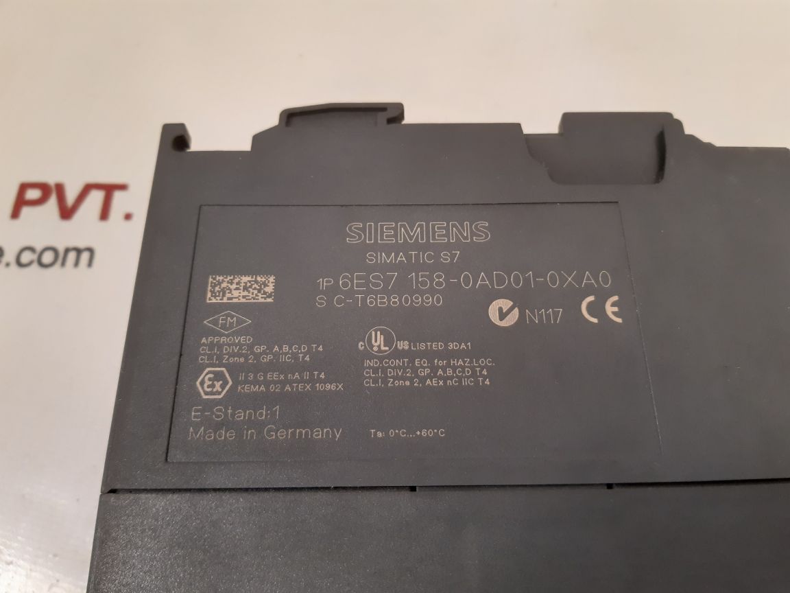 Siemens simatic s7 6es7 158-0ad01-0xa0 coupler module