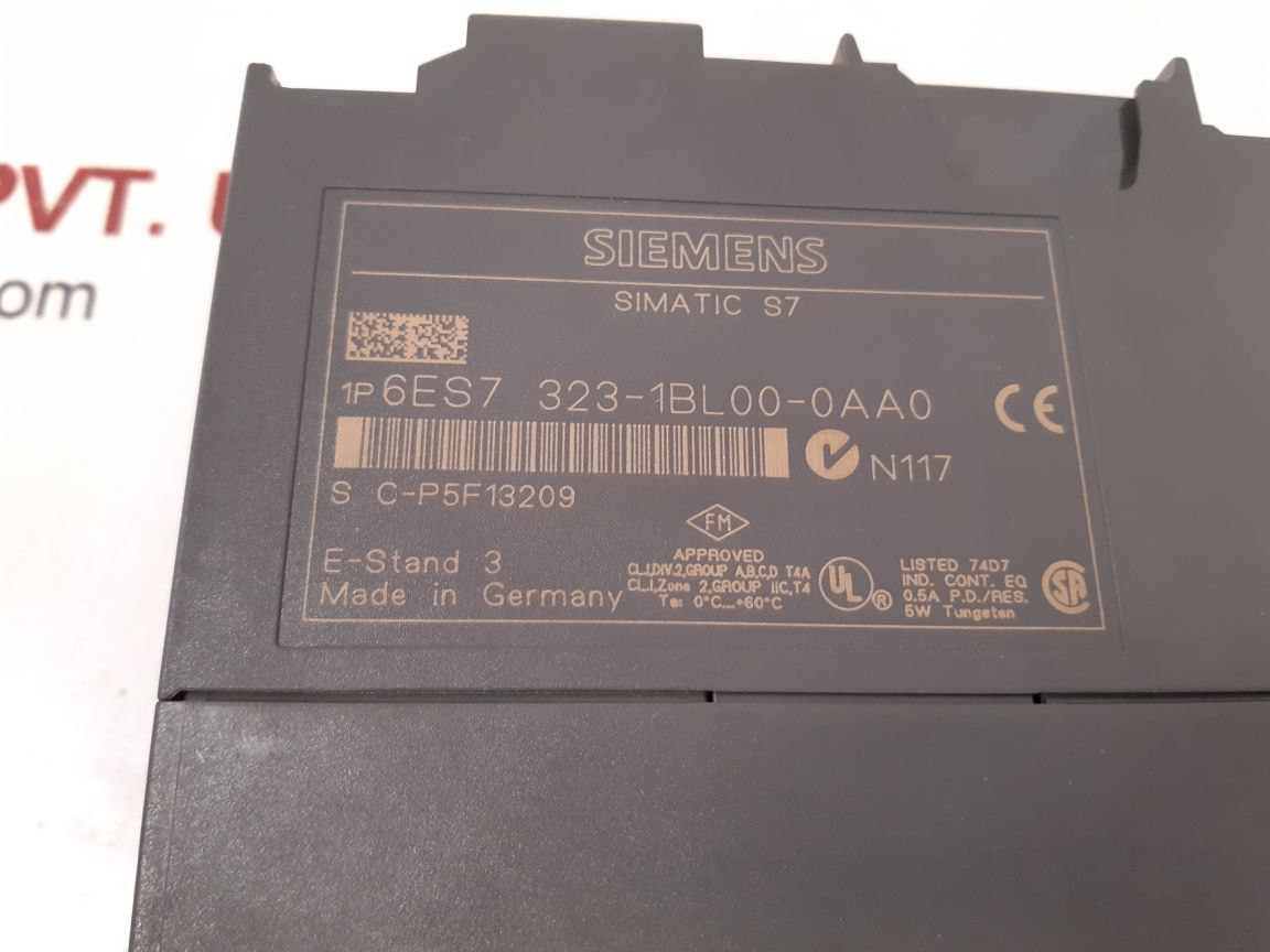Siemens 6es7 323-1bl00-0aa0 digital i/o module