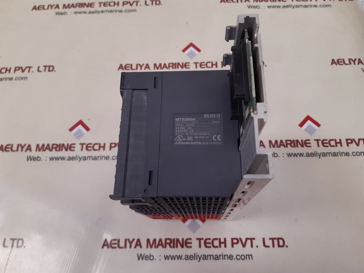 Mitsubishi melsec-q q61p-a2,qx42,qy10 module rack with q35b base unit