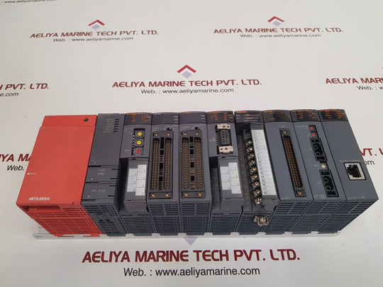 Mitsubishi q61p-a2,q06hcpu,qj61bt11n,qx42,qy42p,qj71c24n,q68dav,qd75p1 module