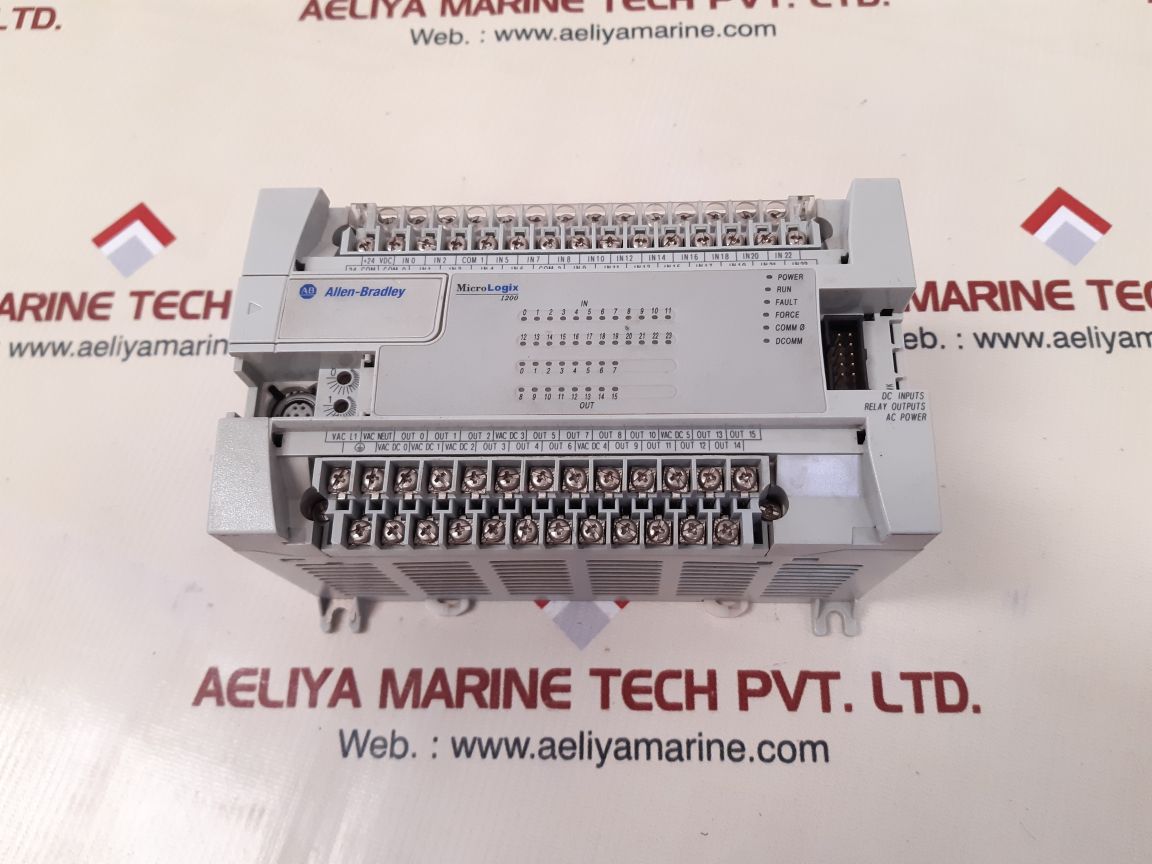 Allen-bradley 1762-l40bwa micrologix 1200 controller ser.c rev.g