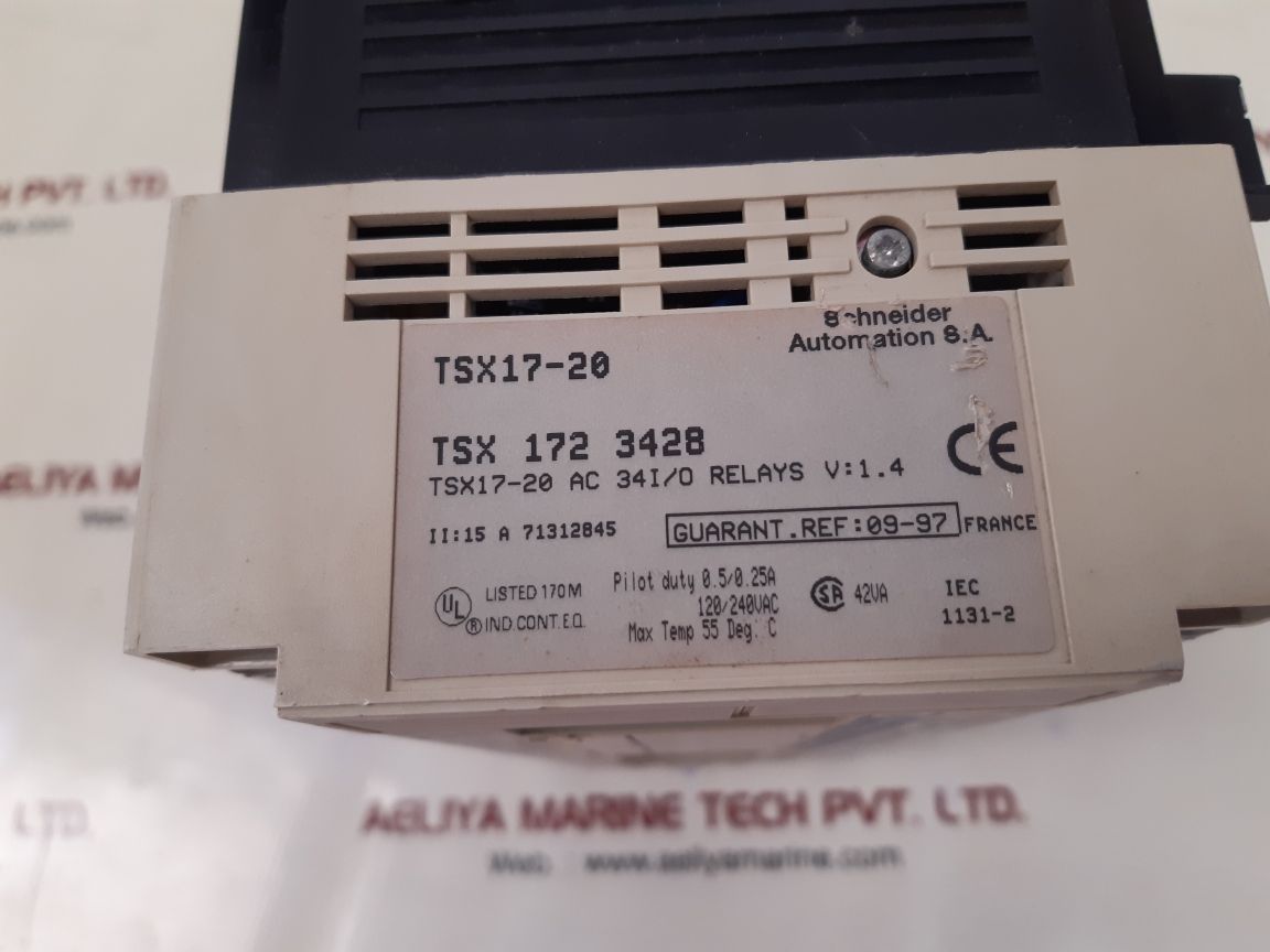 Telemecanique/Schneider tsx17-20 controller unit tsx 172 3428