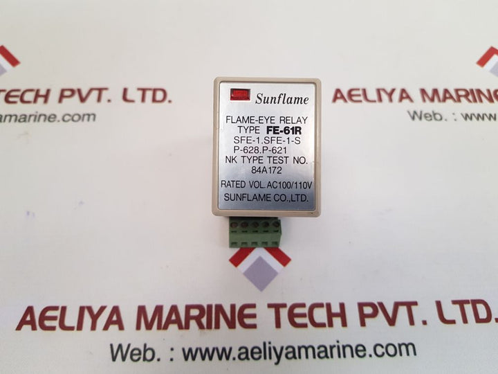 Sunflame fe-61r flame-eye relay 110v used