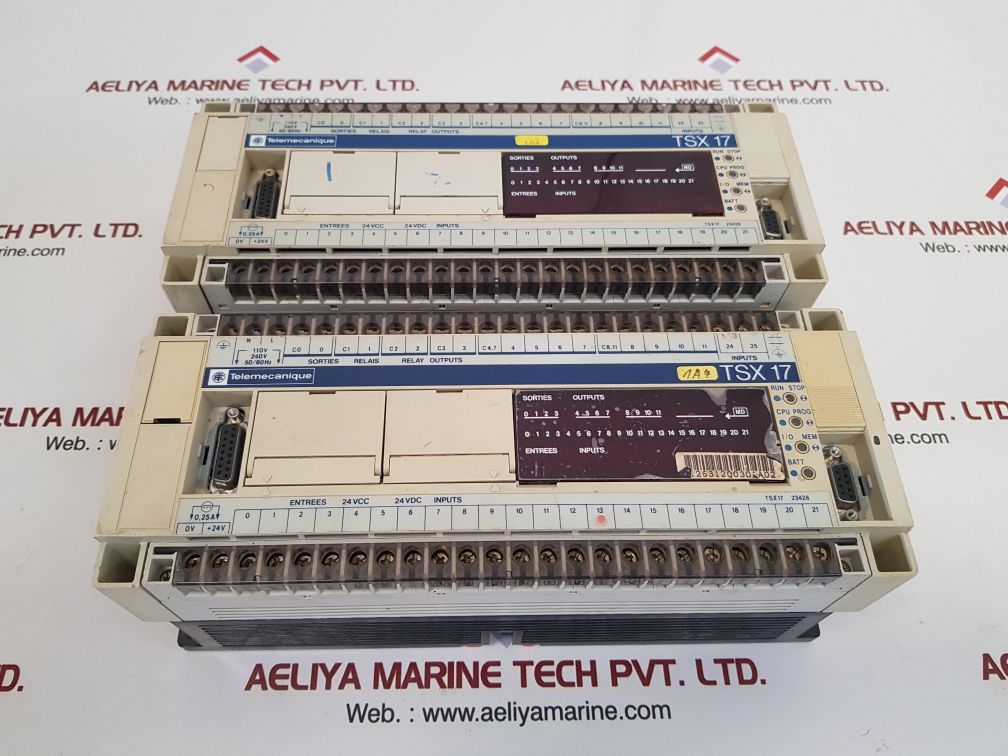 Telemecanique/schneider tsx17-20 controller unit tsx 172 3428 +24v