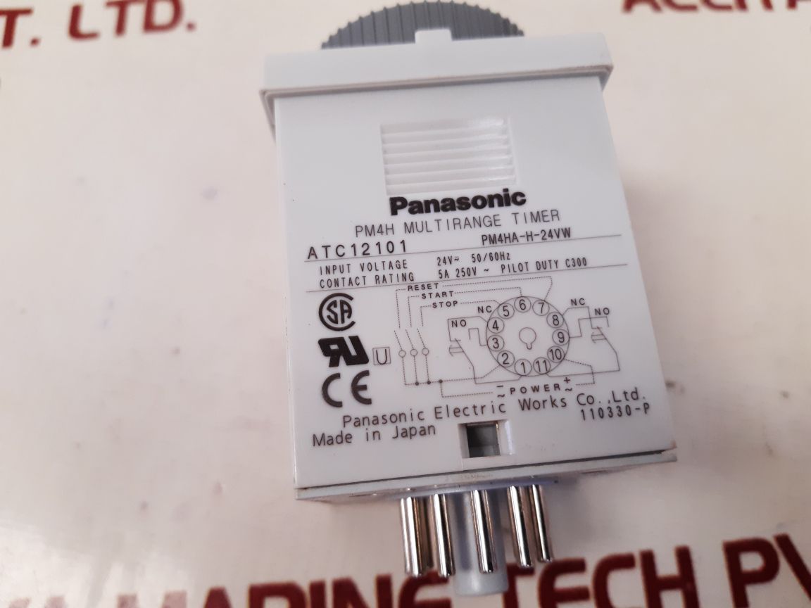 Panasonic pm4ha-h-24vw multirange timer atc12101
