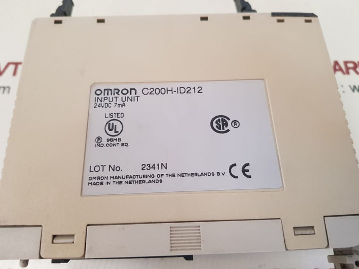 Omron c200h-id212 7ma input unit