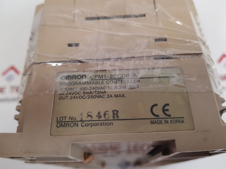 Omron cpm1-20cdr-a sysmac cpm1 programmable controller