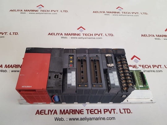 Mitsubishi melsec q61p-a2,q06hcpu,qx42,qy42p,qj71c24,q68dav module