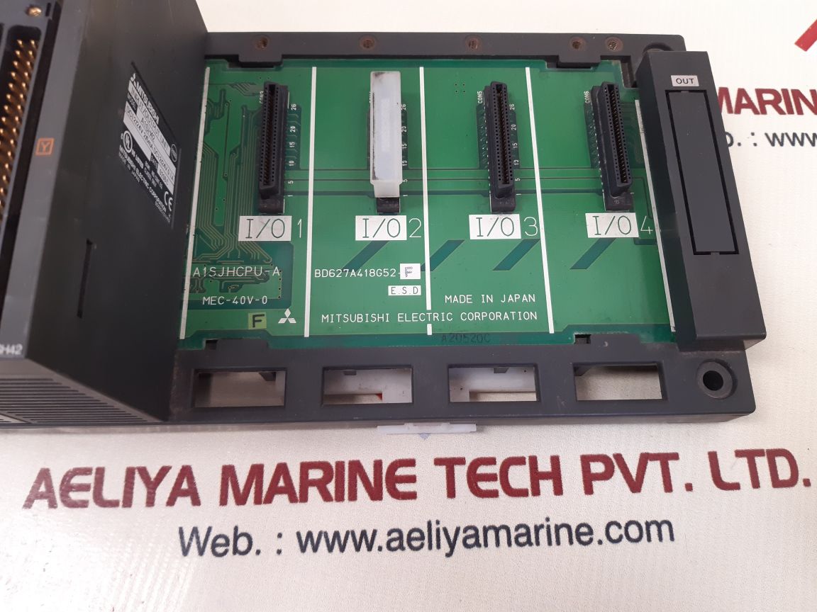 Mitsubishi melsec a1sjhcpu,a1sh42 module with rack