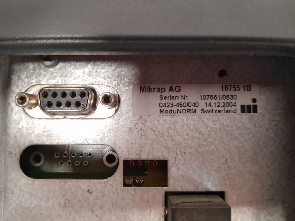 Mikrap modunorm lcp-104 pc control touch screen panel